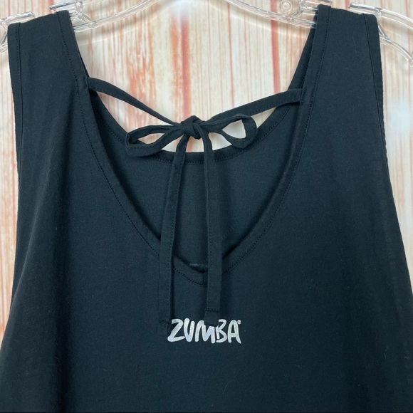 Zumba Open Armhole Bubble Tank Top  (L) - Picture 6 of 7